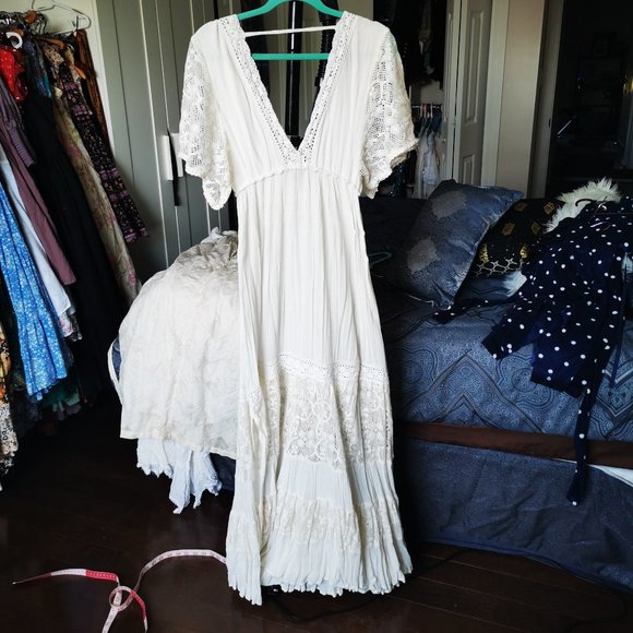 Cotton Boho Gown - Picture 6 of 10